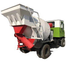 Made in china mortar material stirring truck automatic loading concrete tank mixer truck